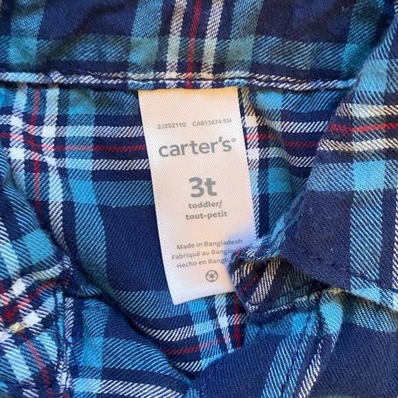 Carter’s Button Down Matching Set - Picture 4 of 7
